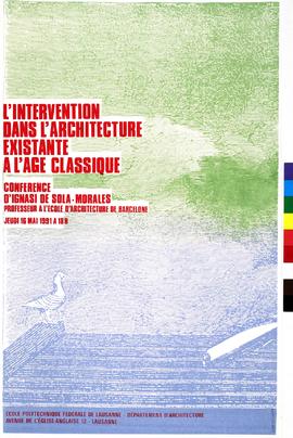 L'intervention dans l'architecture existante à l'âge classique