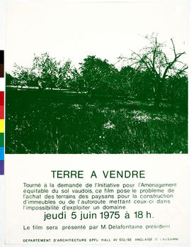 Terre à vendre