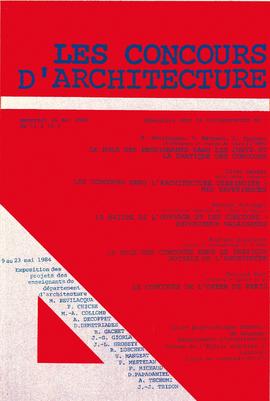 Les concours d'architecture