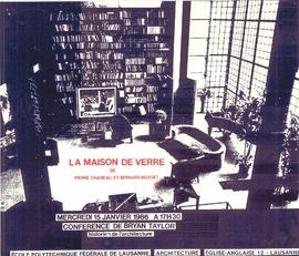 La maison de verre de Pierre Chareau et Bernard Bijvoet