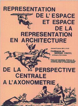 Représentation de l'espace et espace de la représentation en architecture : de la perspective centrale à l'axonométrie  