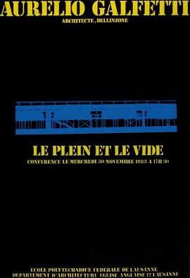 Le plein et le vide